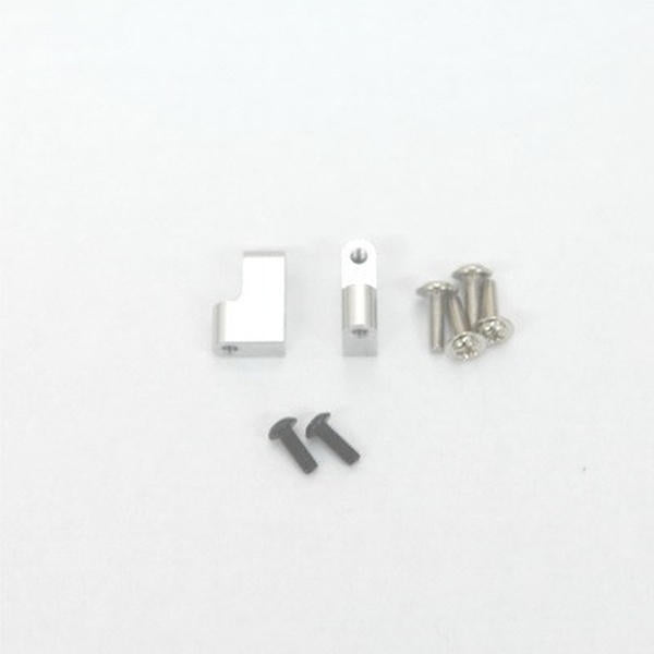 Aluminum Servo Mounts, Silver, for Axial Wraith, 1pr