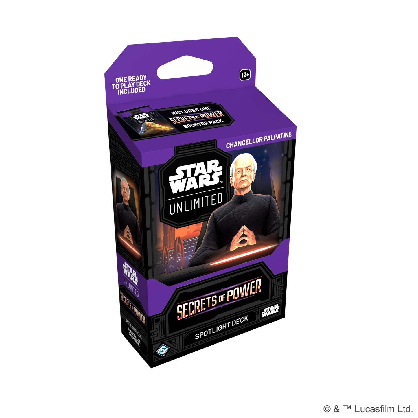Star Wars: Unlimited - Secrets of Power: Spotlight Deck Chancellor Palpatine