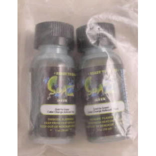 Image of Color Change Airbrush Ready Paint, Gold/Green, 2oz Bottle