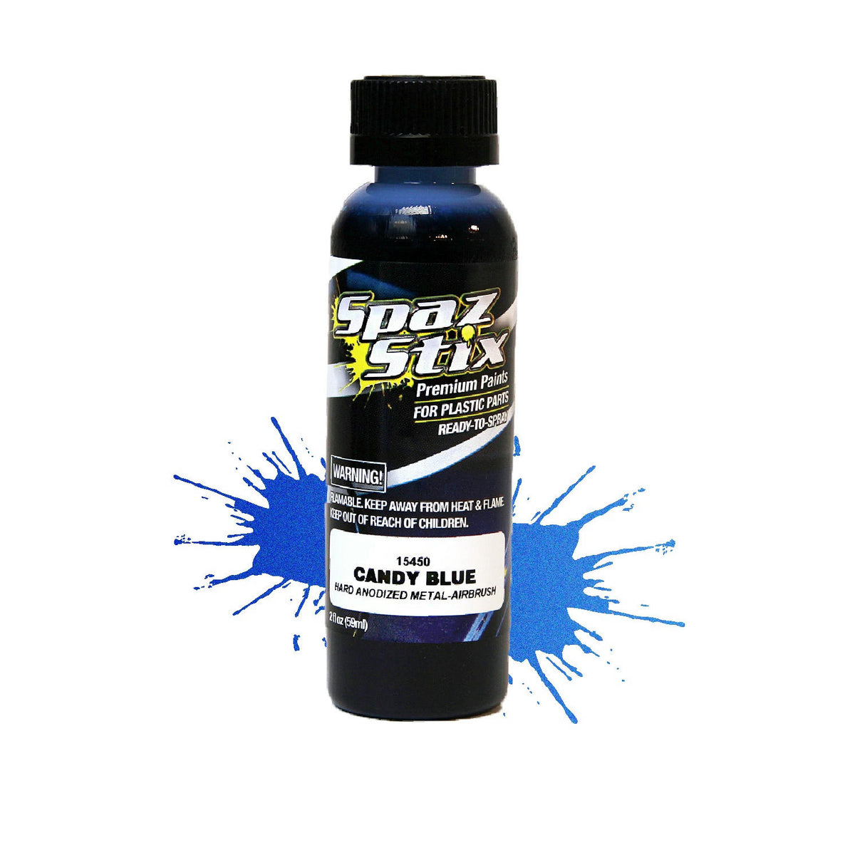 Image of Anodized Hard Metal Candy Blue Lexan/Polycarbonate Body Paint SZX15450