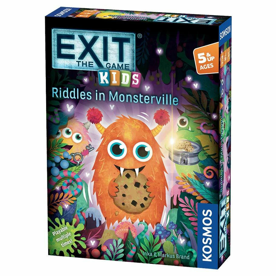 Image of Exit The Game KIDS: Riddles in Monsterville Escape Room Game TAK692868