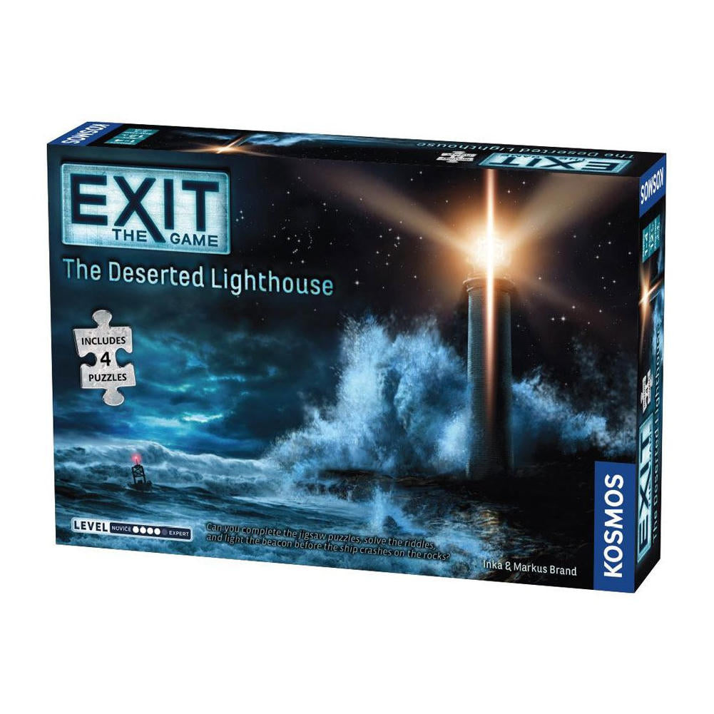 Exit The Game: The Deserted Lighthouse Escape Room Game + Puzzle TAK692878