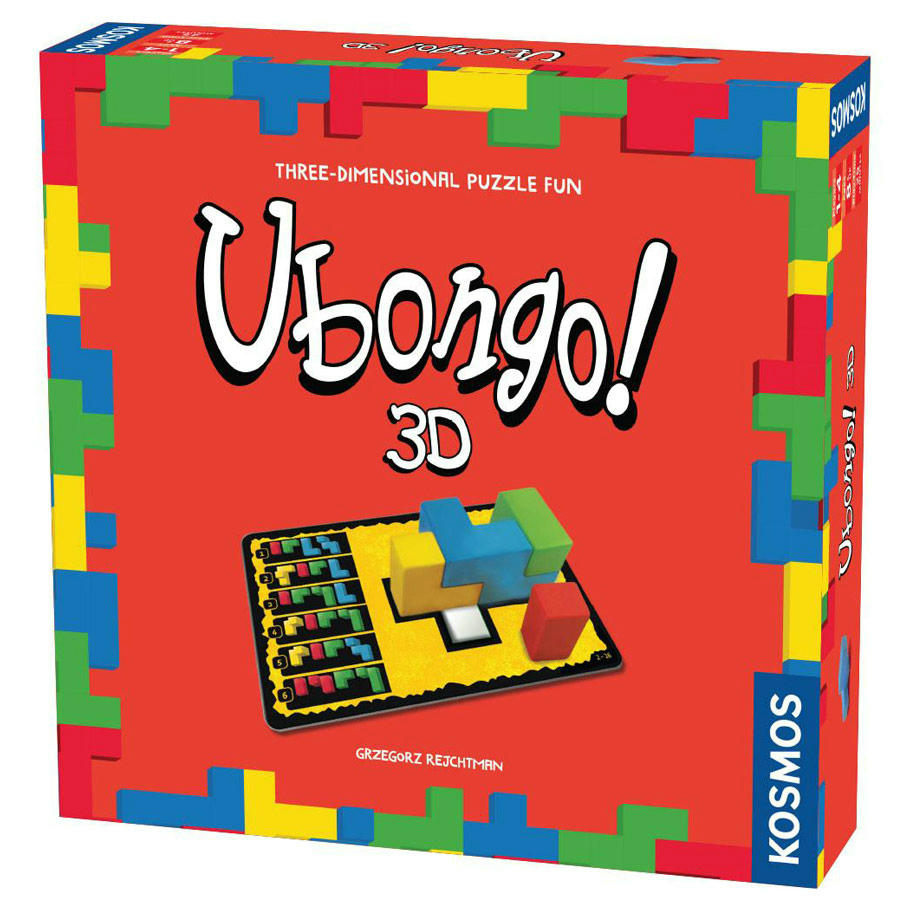 Ubongo 3D | Geometric Puzzle Game with Three-Dimensional Blocks |