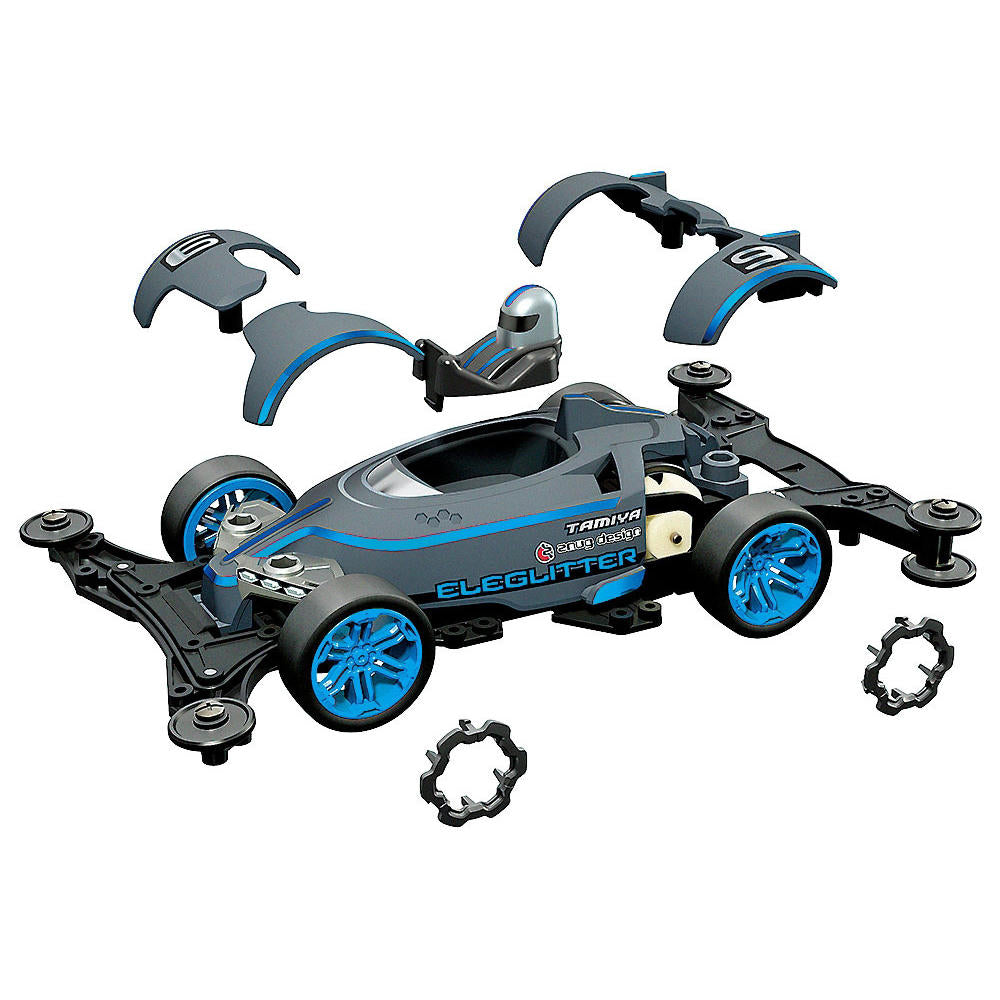 Image of 1/32 JR Mini 4WD Eleglitter Kit, w/ VZ Chassis