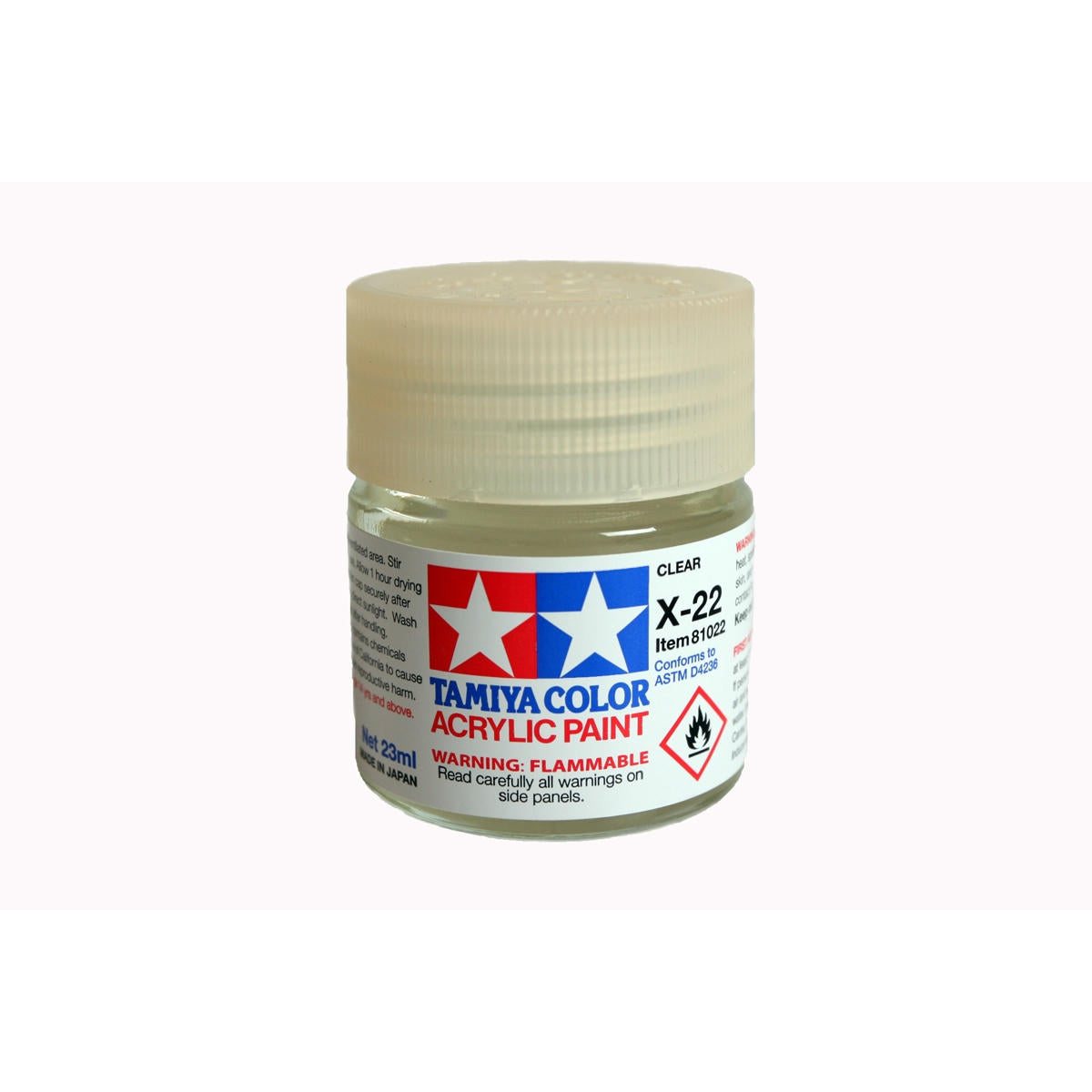 Image of Acrylic X-22 Clear 23 Ml Bottle