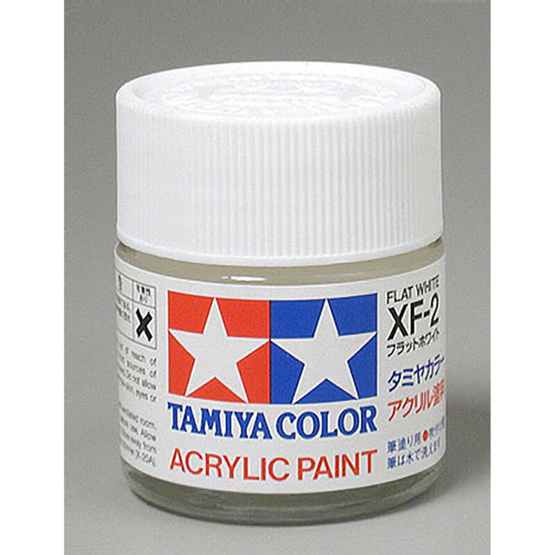 Acrylic XF-2 Flat White Paint, 23ml Bottle