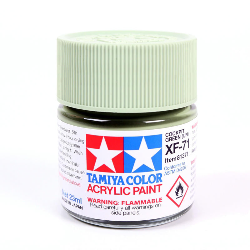 Image of Acrylic XF-71 Cockpit Green, 23ml Bottle