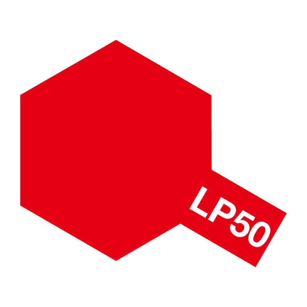 Image of Lacquer Paint LP-50 Bright Red 10ml Bottle
