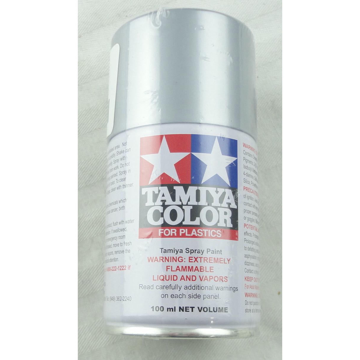 Image of Tamiya TS-30 Silver Leaf Lacquer Model Paint 100ml Aerosol Spray Can 85030