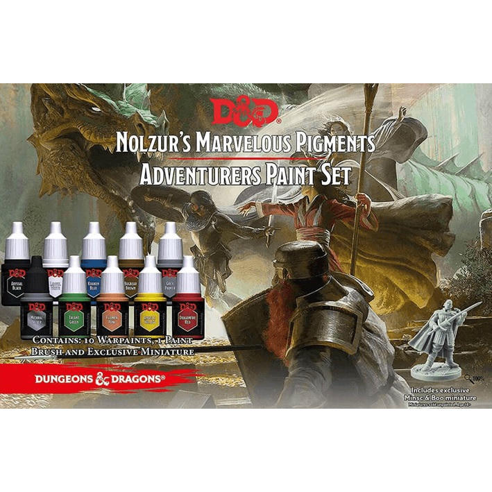 Image of Dungeons & Dragons Nolzur`s Marvelous Pigments: Adventurers Paint Set