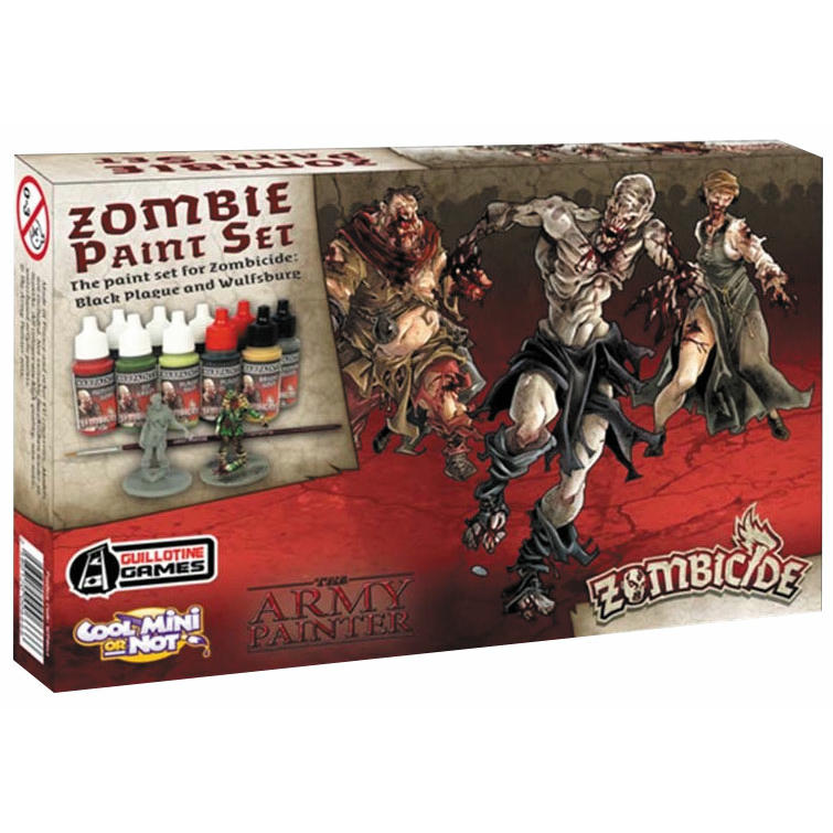 Image of Warpaints: Zombicide Black Plague Paint Set