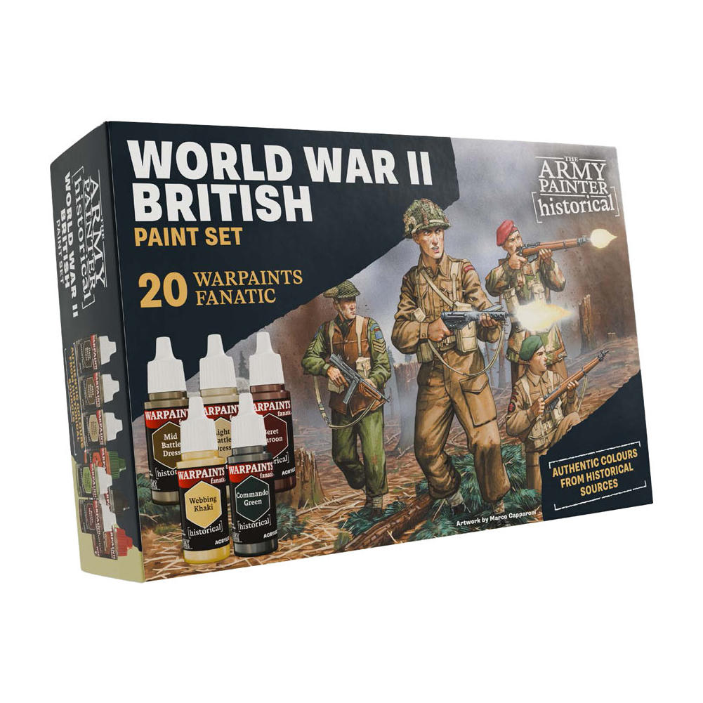 Warpaints Fanatic: Historical - WWII British Paint Set