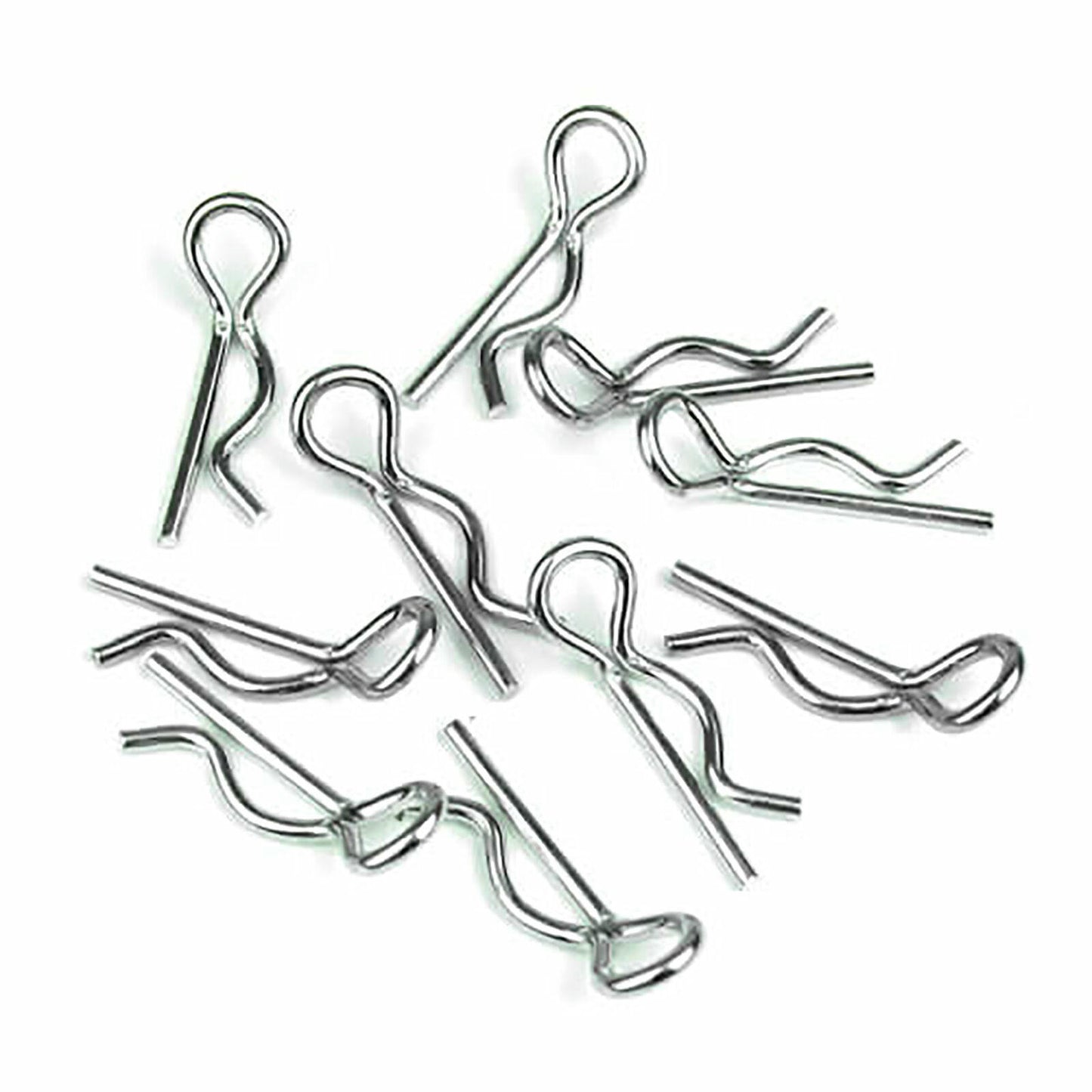 Image of Tekno RC Angled Body Clips/Pins (10pcs) TKR1235 1/10th Scale