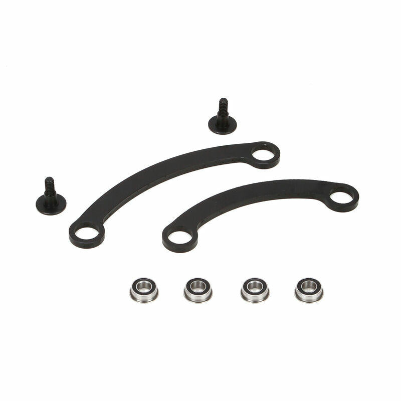 Image of Team Losi Racing 8ight 8B 3.0 Steering Rack w/Bearings 8ight-B 8ight-T TLR244005