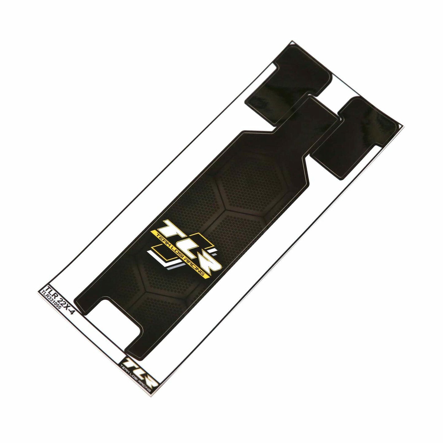 Image of Team Losi 22X-4 Buggy Precut Printed Tape Chassis Protector TLR331055
