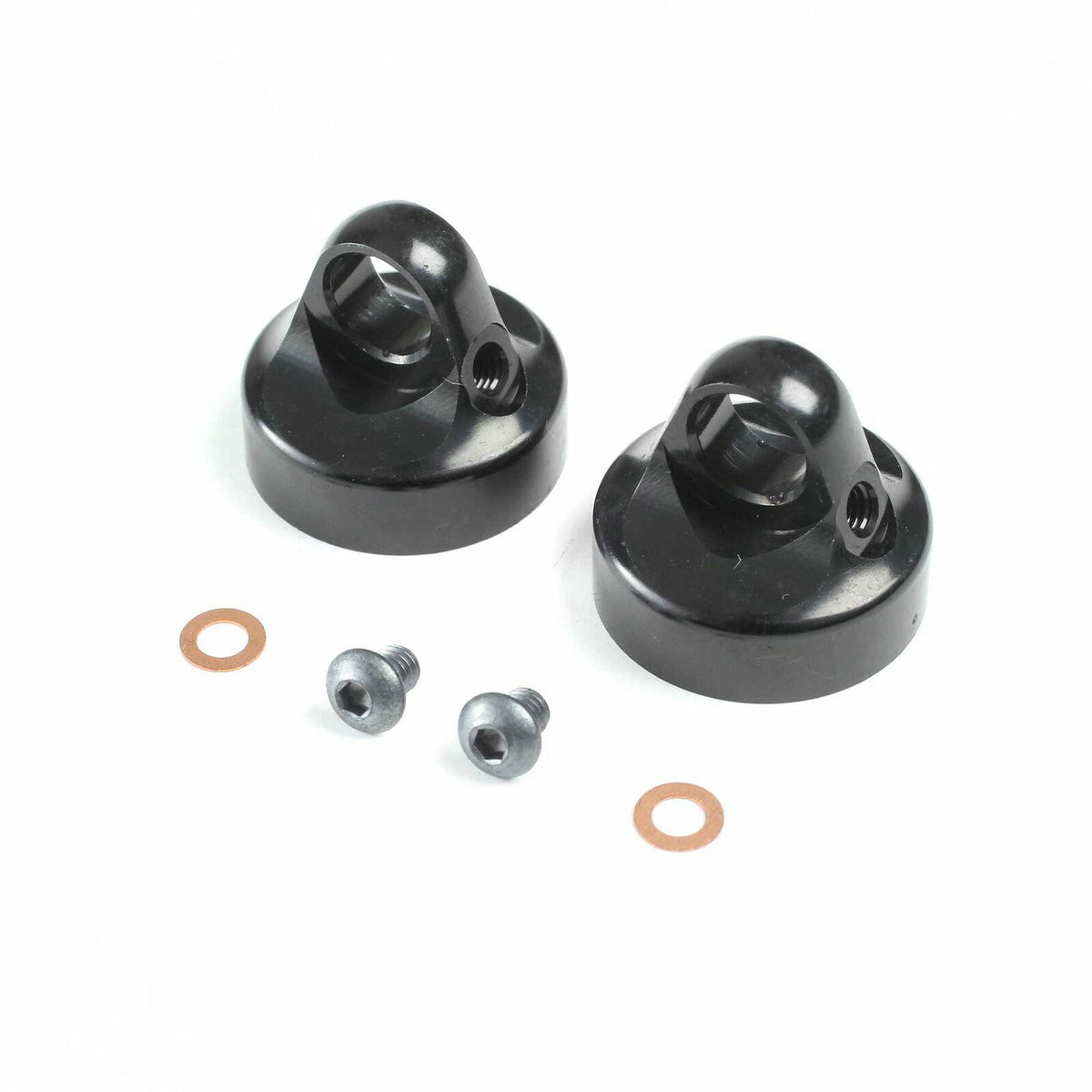 Image of Team Losi 22 Buggy G3 Aluminum Domed Bleeder Shock Caps (2pcs) TLR333021