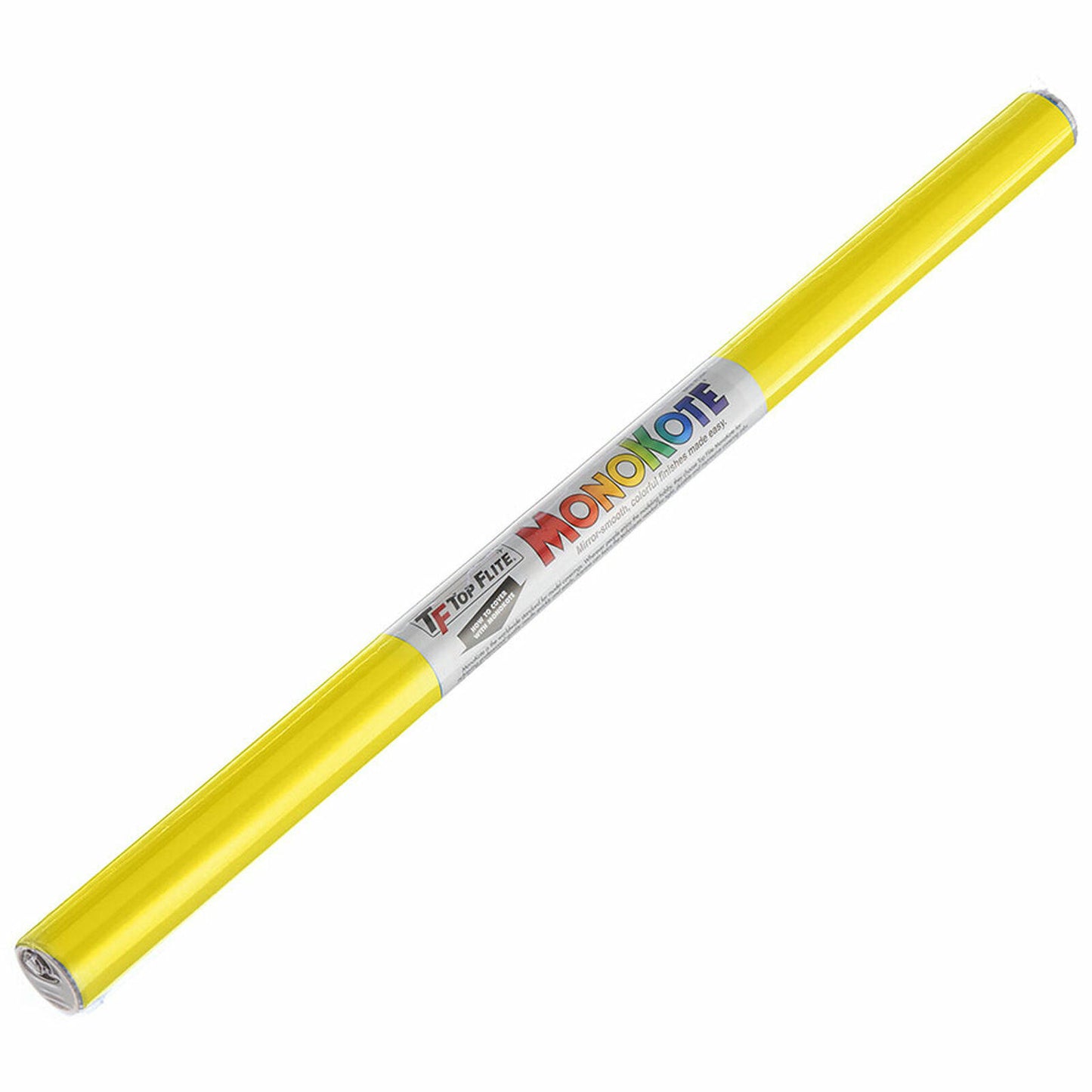 Image of Top Flite Yellow Monokote RC Airplane Covering (6 foot roll) TOPQ0203