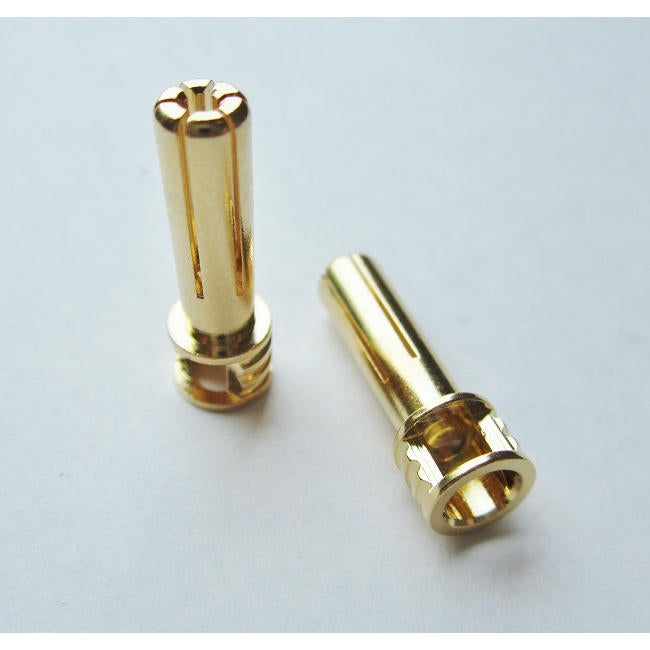 Image of TQ 5mm Flat Window Top Bullet Connectors (2pcs) TQW2508