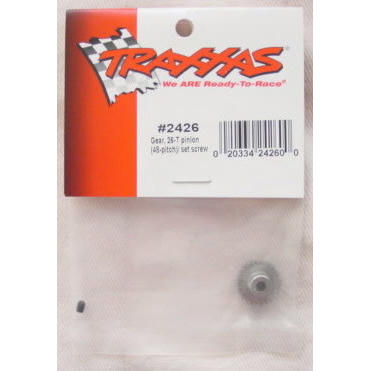 Image of Traxxas 48P 26T Pinion Gear TRA2426 (3.2mm / 1/8 bore)