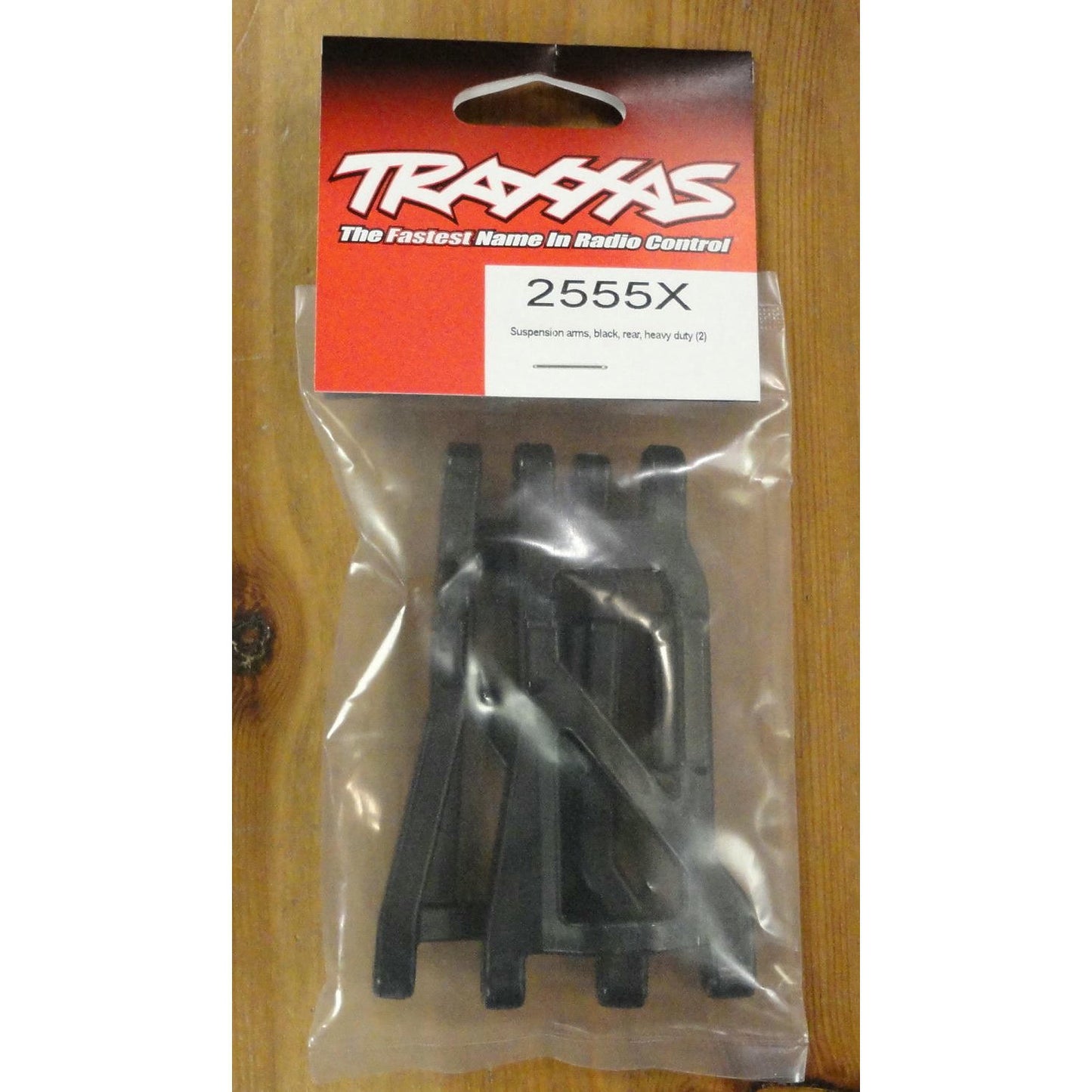 Image of Heavy Duty Black Rear Suspension Arms Fits Slash 2WD, Nitro Rustler TRA2555X