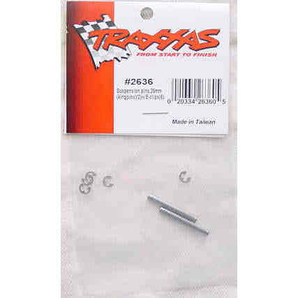 Image of Traxxas Nitro Rustler/Stampede 26mm Suspension Pins (King Pins) TRA2636