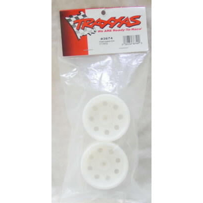 Image of Traxxas Rustler/Stampede/Grave Digger 2.2 Rear Dyeable Wheels TRA3674