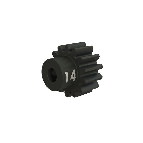 Image of Traxxas 14T 32P Hardened Steel Pinion Gear w/Set Screw TRA3944X (1/8 bore)