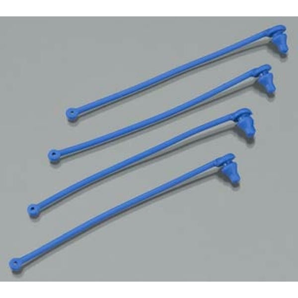 Image of Traxxas Spartan Blue Body Clip Retainers TRA5751