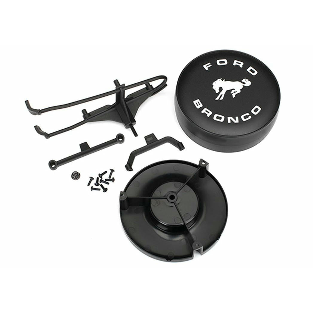 Image of Traxxas TRX4 TRX-4 Spare Tire Cover/Mount/Bracket TRA8074
