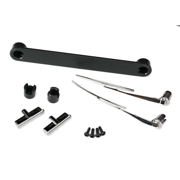 Image of Traxxas Body Detail Set Door Handles/Windshield Wipers for 8010 Ford Bronco Body
