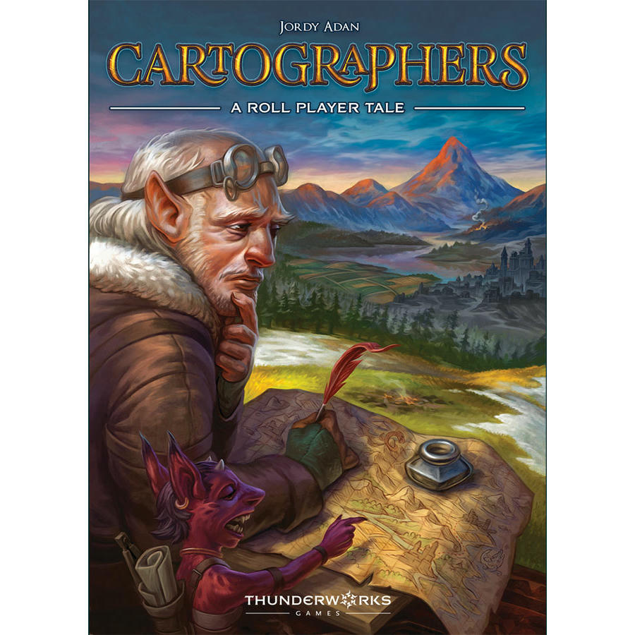 Image of Cartographers - A Roll Player Game by ThunderWorks Games TWK4050