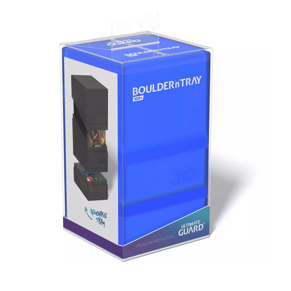 Ultimate Guard Boulder'n'Tray Sapphire 100+ Deck Box UGD011280