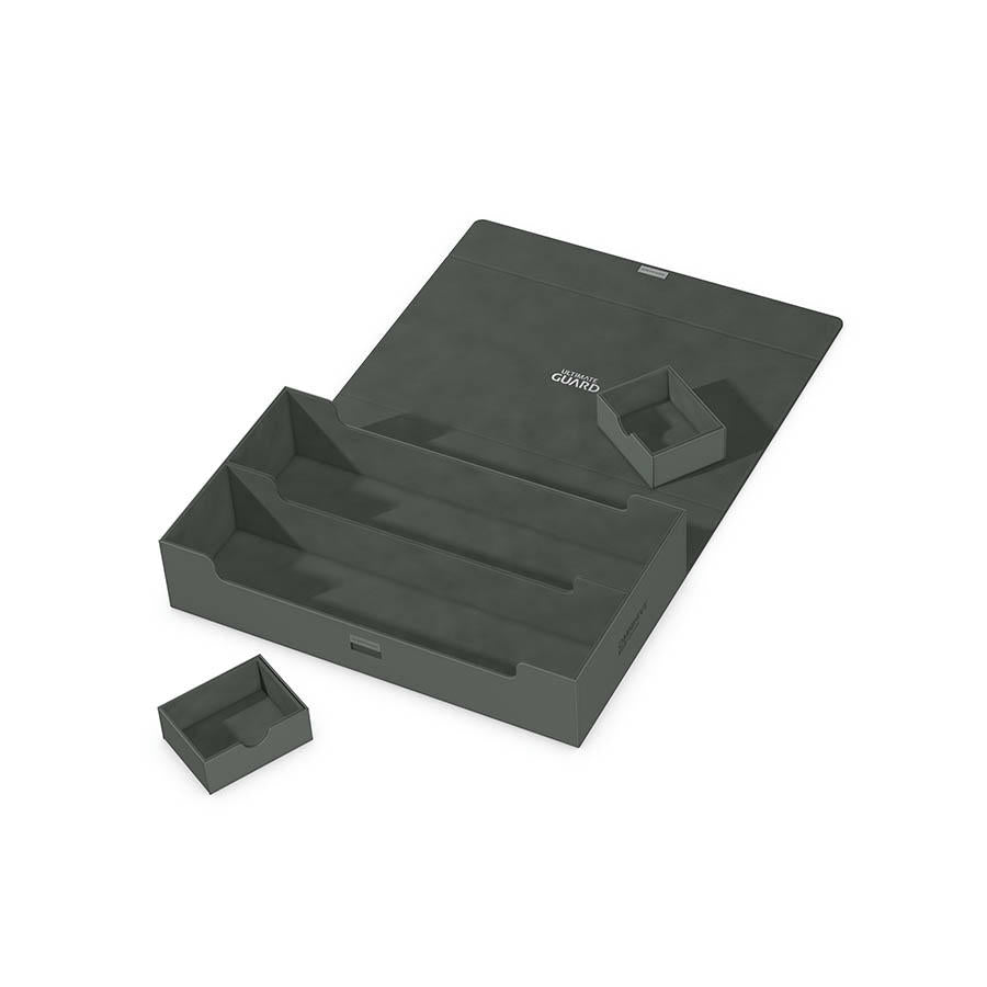 Image of Ultimate Guard Grey Omnihive 1000+ Xenoskin Premium Card Storage Box UGD011304