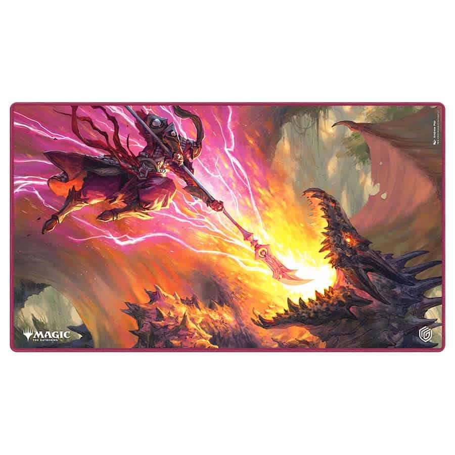 Playmat: MtG: Tarkir Dragonstorm: Worthy Cost