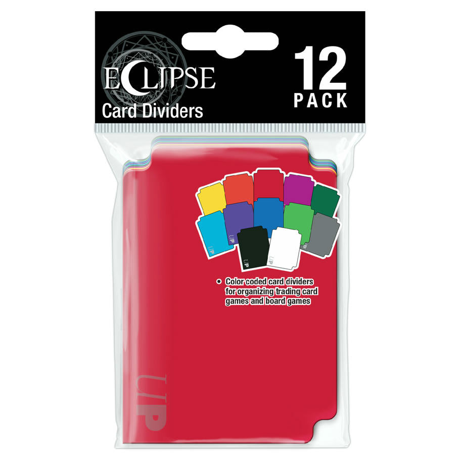 Image of Ultra-Pro TCG Card Storage Multi-Colored Dividers (12pcs) UPI15544
