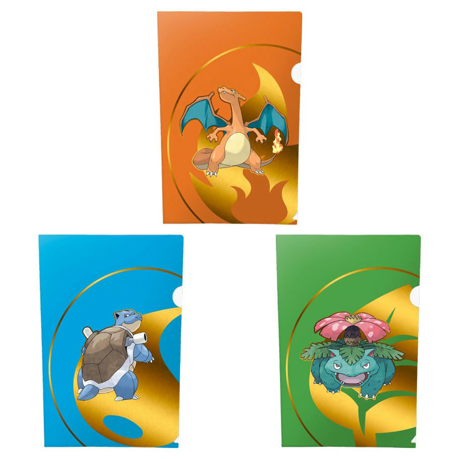 Image of Pokemon Series 1 Tournament Folio 3-Pack (Charizard, Blastoise, and Venusaur)
