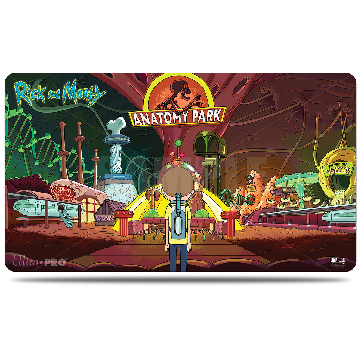Rick and Morty - Anatomy Park Tabletop Gaming Playmat & Storage Tube