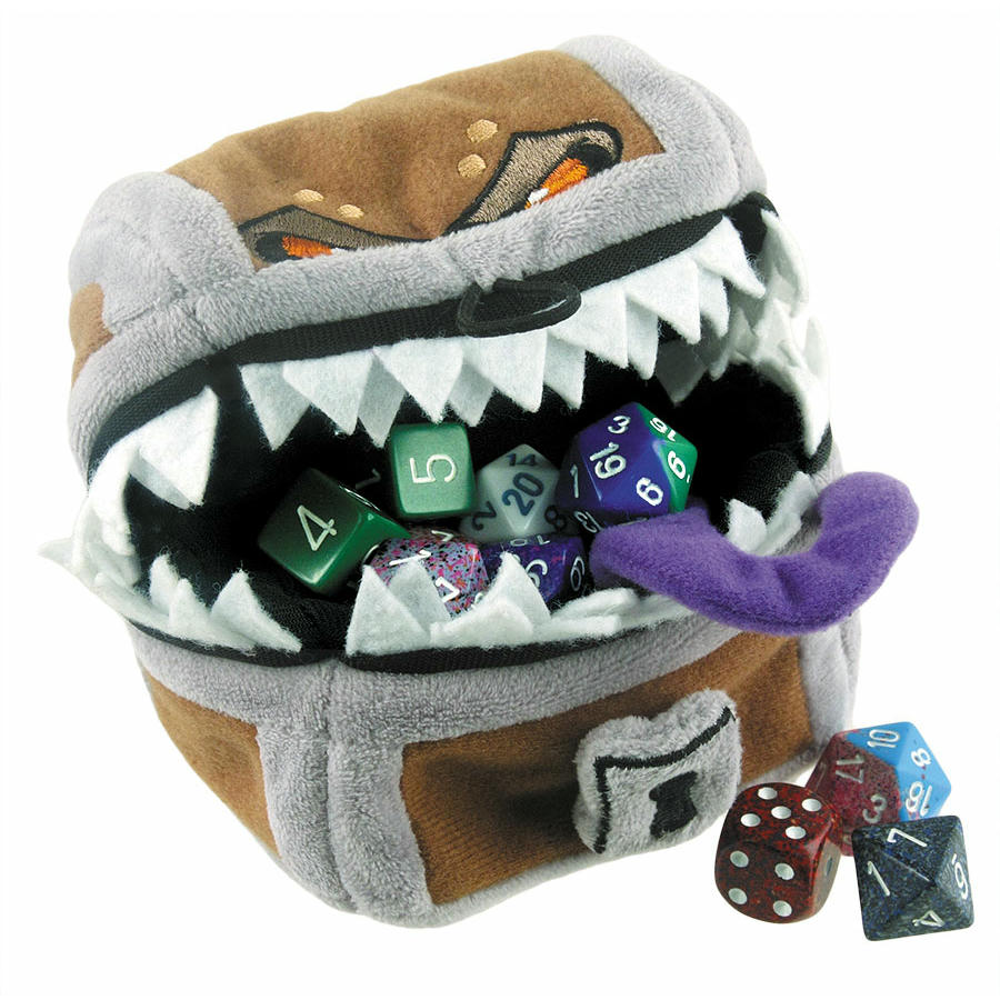 Image of Dungeons & Dragons Plush Mimic Gaming Pouch/Dice Bag by Ultra-Pro UPI86514 Cozy