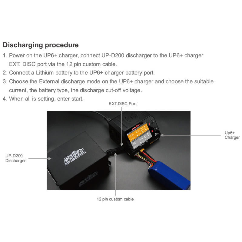 Image of D200 15A/200W Discharger (use with UPTUP7 or UPTUP8)