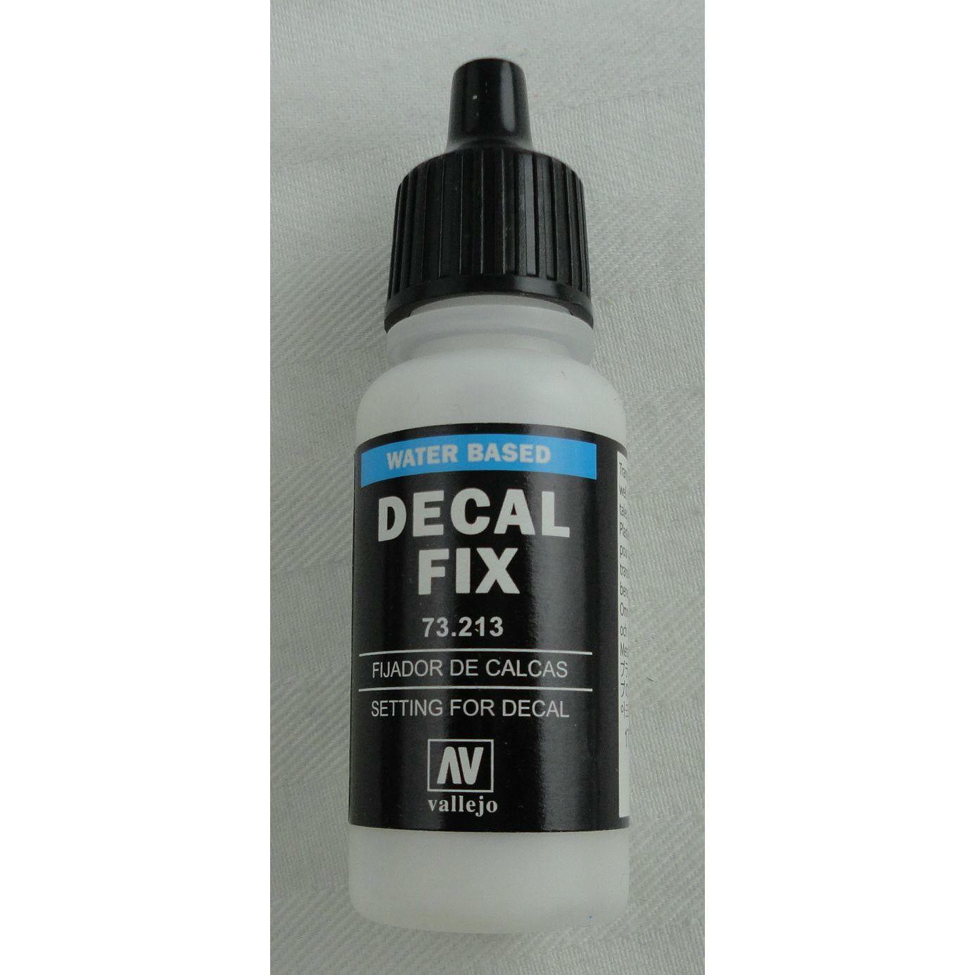 Image of Vallejo Water Based Decal Fix Transparent Mat Acryilc 17ml VAL73213