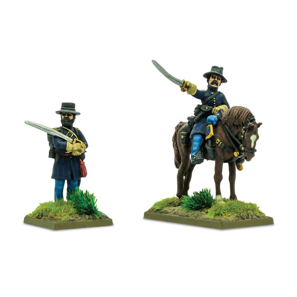 Black Powder Epic Battles American Civil War Union Officers Standing B