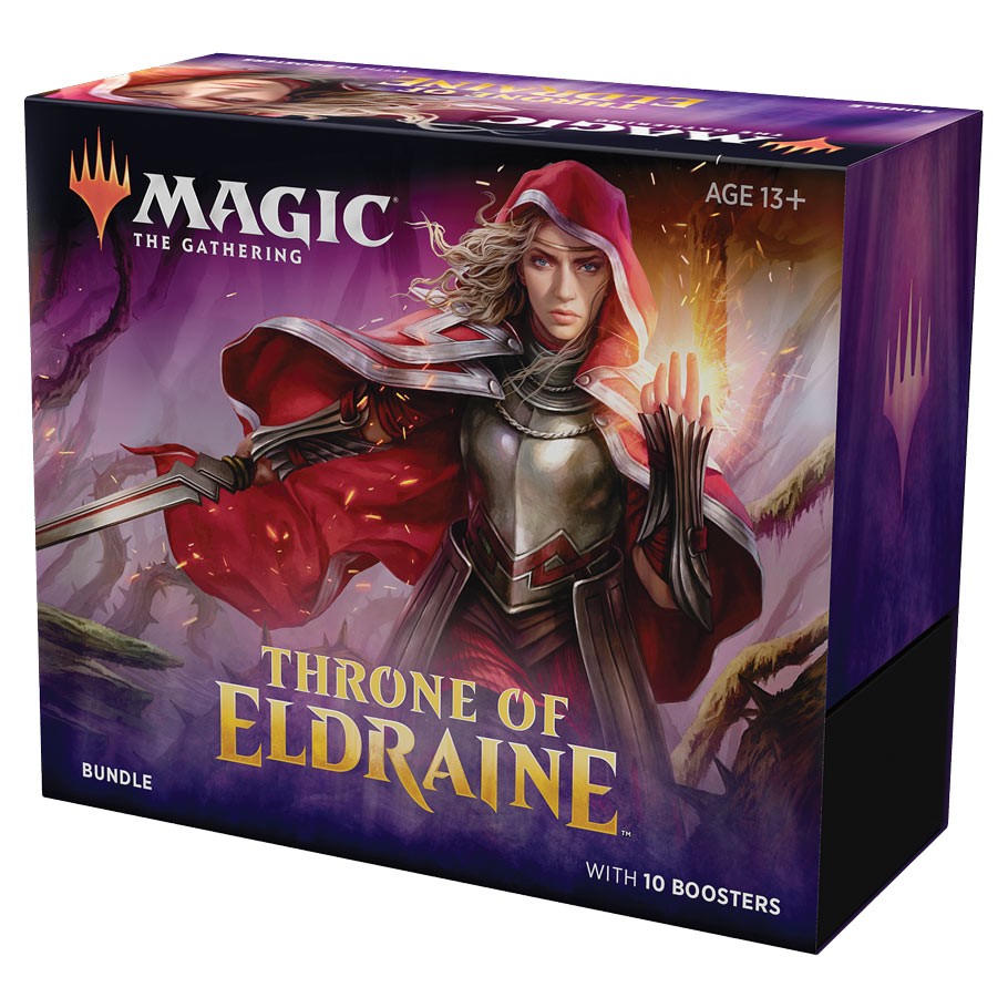Magic: The Gathering Throne of Eldraine Bundle | 10 Booster Pack (150