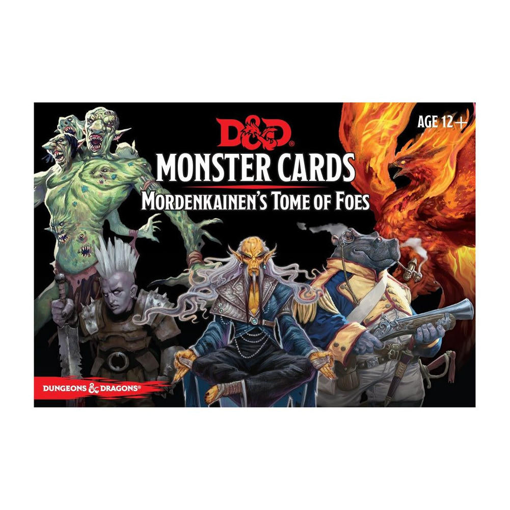Dungeons & Dragons RPG: Monster Cards - Mordenkainen`s Tome of Foes (109 cards)