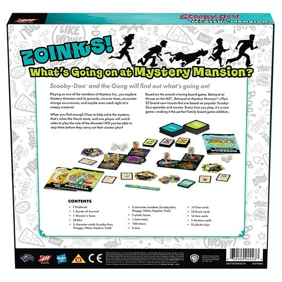 Hasbro Gaming Avalon Hill Scooby Doo in Betrayal at Mystery Mansion |