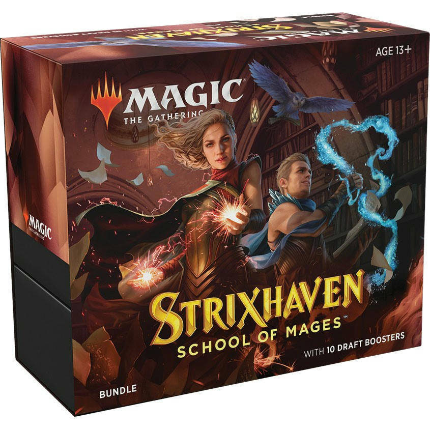 Magic The Gathering Strixhaven Bundle | 10 Draft Boosters (150 Magic