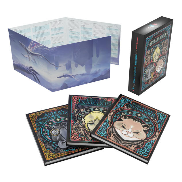Dungeons & Dragon D&D 5E Spelljammer Boxed Set (Alternate Cover Version) CD0990