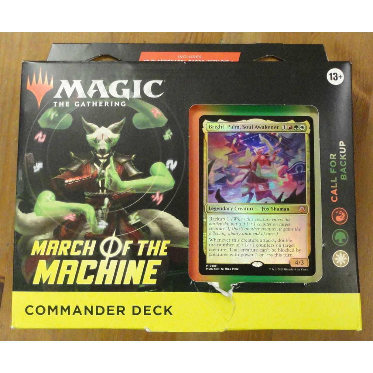 Image of Magic the Gathering March of the Machine Call For Backup Commander Deck