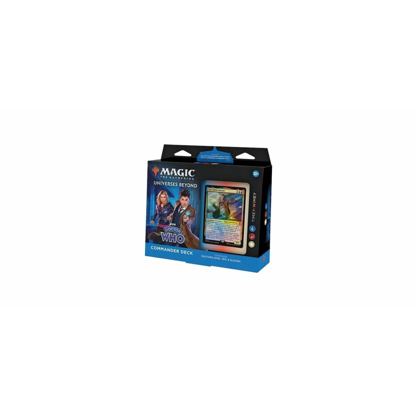 Image of Magic the Gathering Doctor Who Timey-Wimey Commander Deck Blue/White/Red