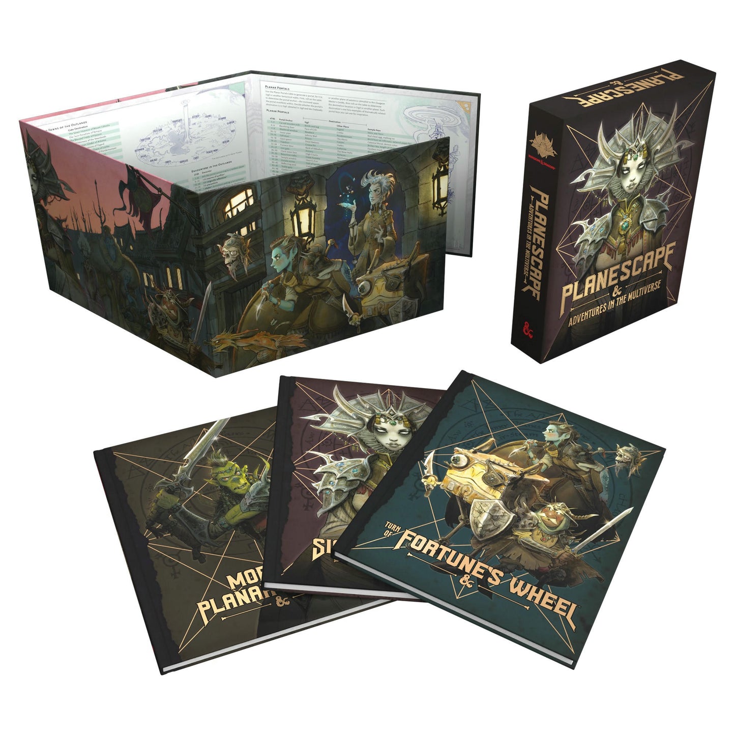 Image of Dungeons & Dragons 5E Planescape Multiverse Alternate Cover Boxed Set D&D RPG