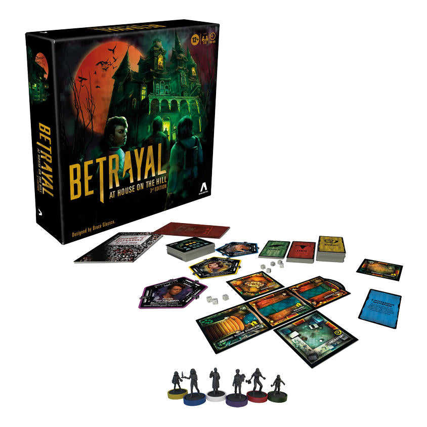 Betrayal At House On the Hill Horror/Suspense Board Game (3rd Edition) WOCF4541U
